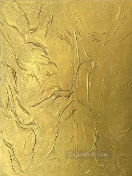 Illustration Painting - ag002 Abstract Gold Leaf